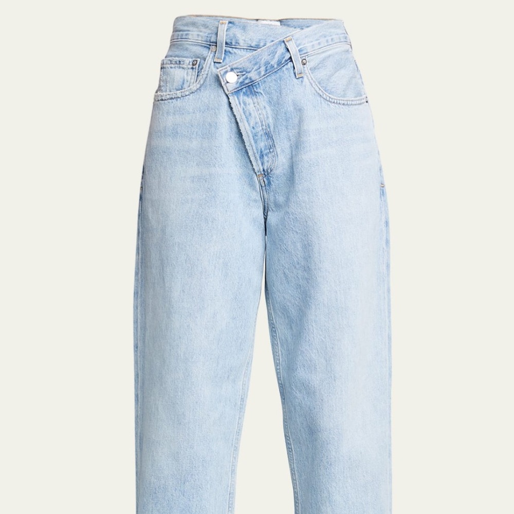 Agolde Los Ángeles criss cross denim - 25 - Picture 10 of 15